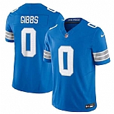 Men & Women & Youth Detroit Lions #0 Jahymr Gibbs Blue 2025 F.U.S.E. Vapor Limited Stitched Jersey,baseball caps,new era cap wholesale,wholesale hats
